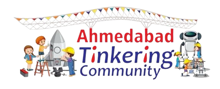 Ahmedabad Tinkering Community Logo - Innovation & Sustainability